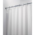 Interdesign iDesign 78 in. H X 54 in. W White Solid Shower Curtain Polyester 14662